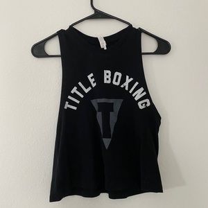 Title Boxing Crop Top